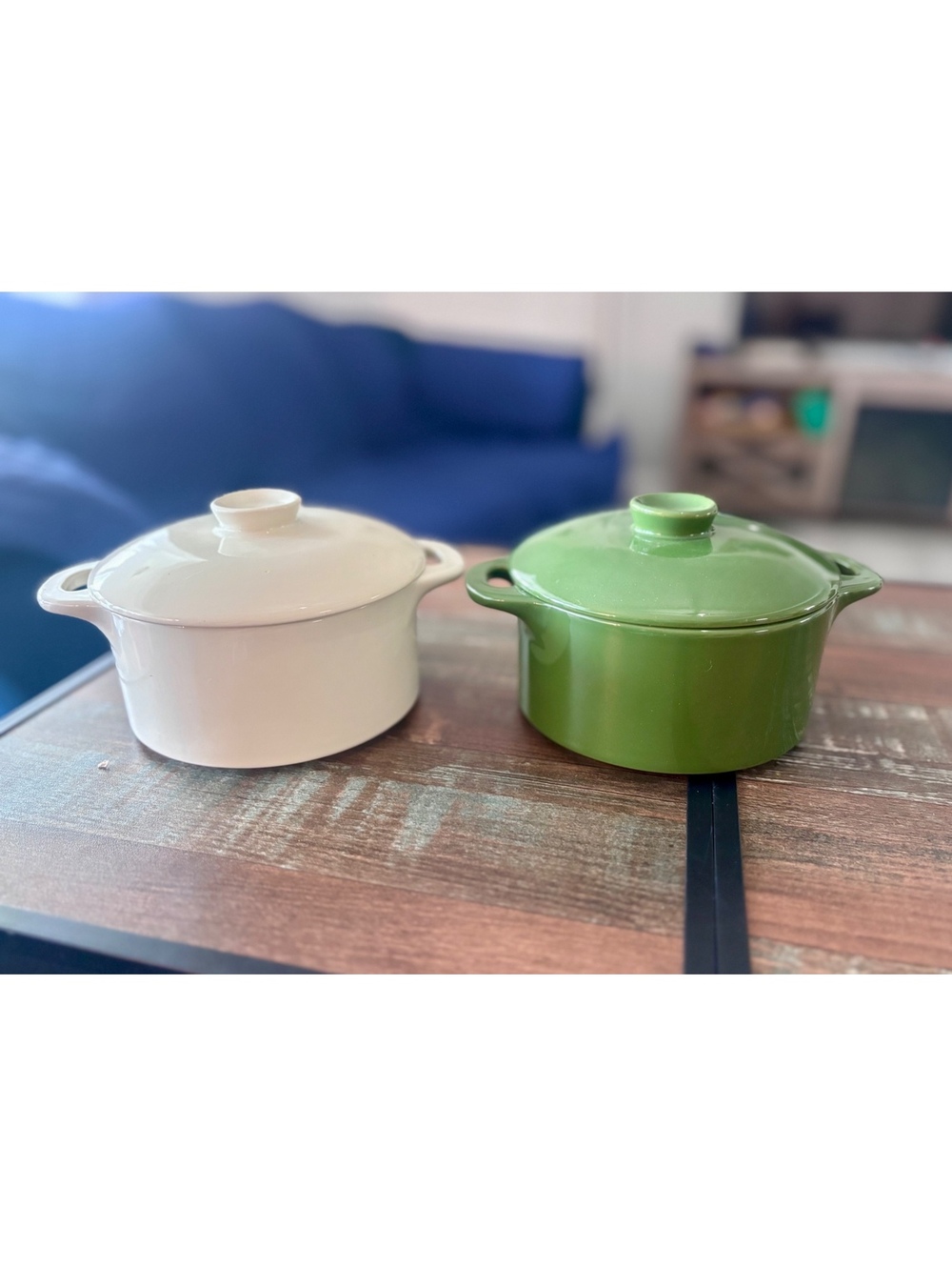 Brocc Your Body mini round ceramic cocotte set New In Box